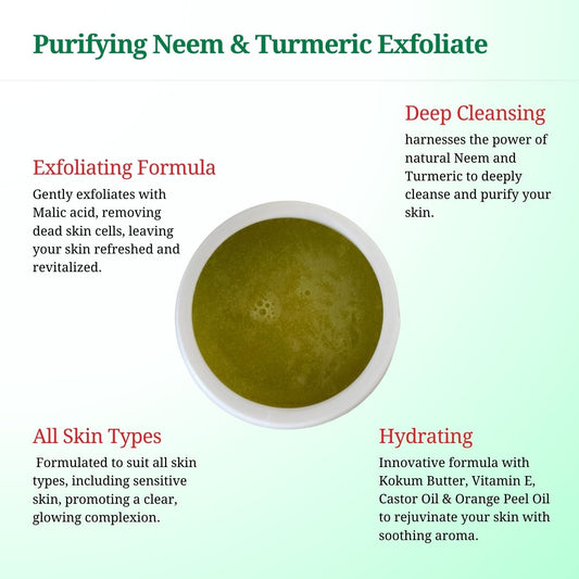Reith Face Wash with Purifying Neem & Turmeric Exfoliate, Reith: Probiotic Skin Care