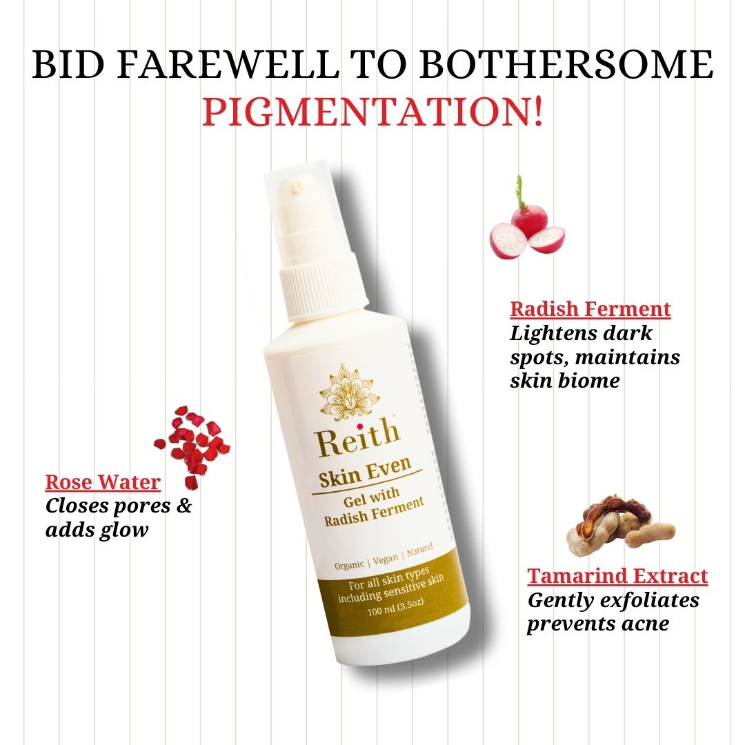 Reith Skin Even Gel with Radish Ferment | Exfoliating & Anti Pigmentation, Reith: Probiotic Skin Care