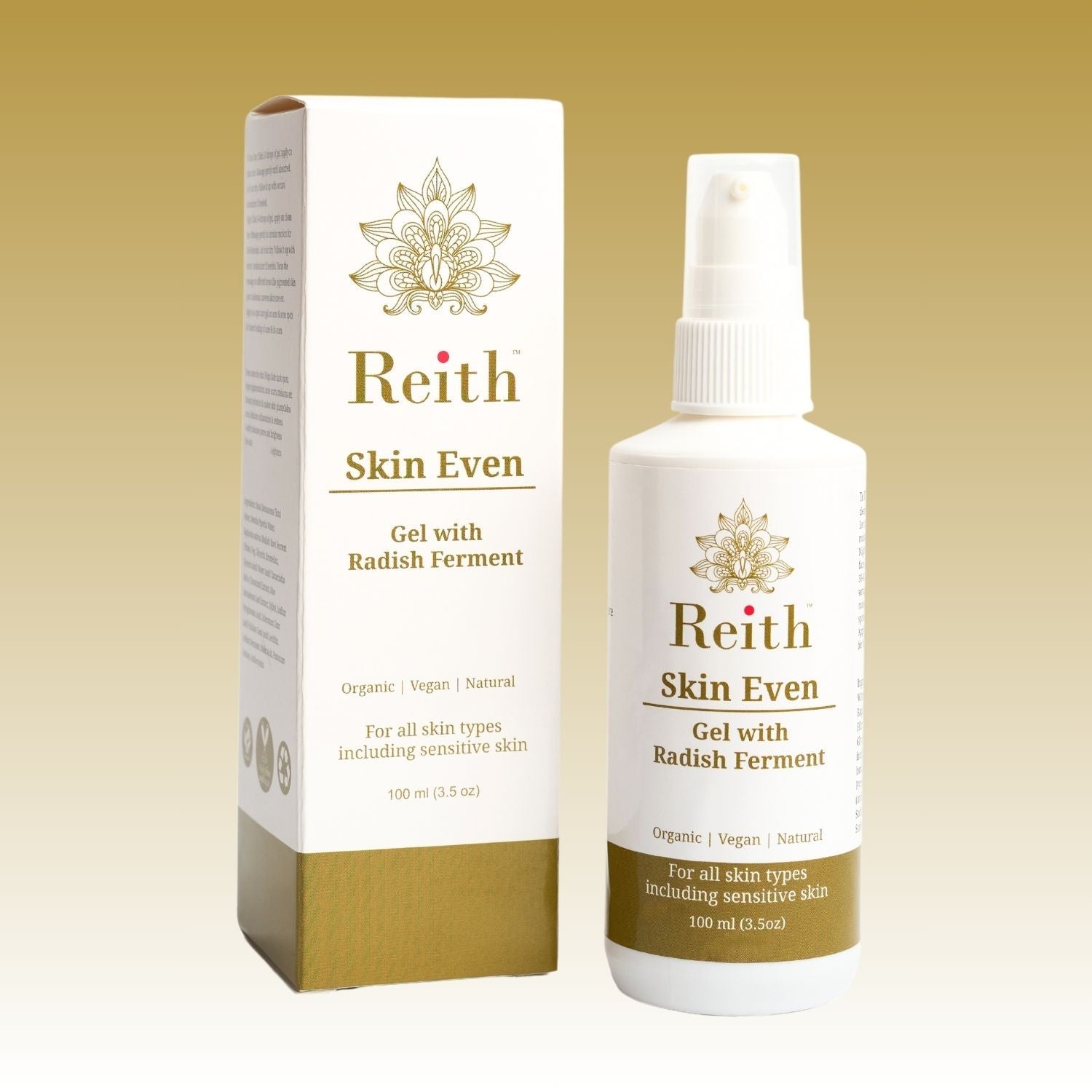 Reith Skin Even Gel with Radish Ferment | Exfoliating & Anti Pigmentation, Reith: Probiotic Skin Care