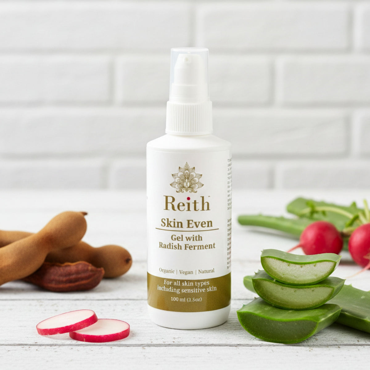 Reith Skin Even Gel with Radish Ferment | Exfoliating & Anti Pigmentation, Reith: Probiotic Skin Care