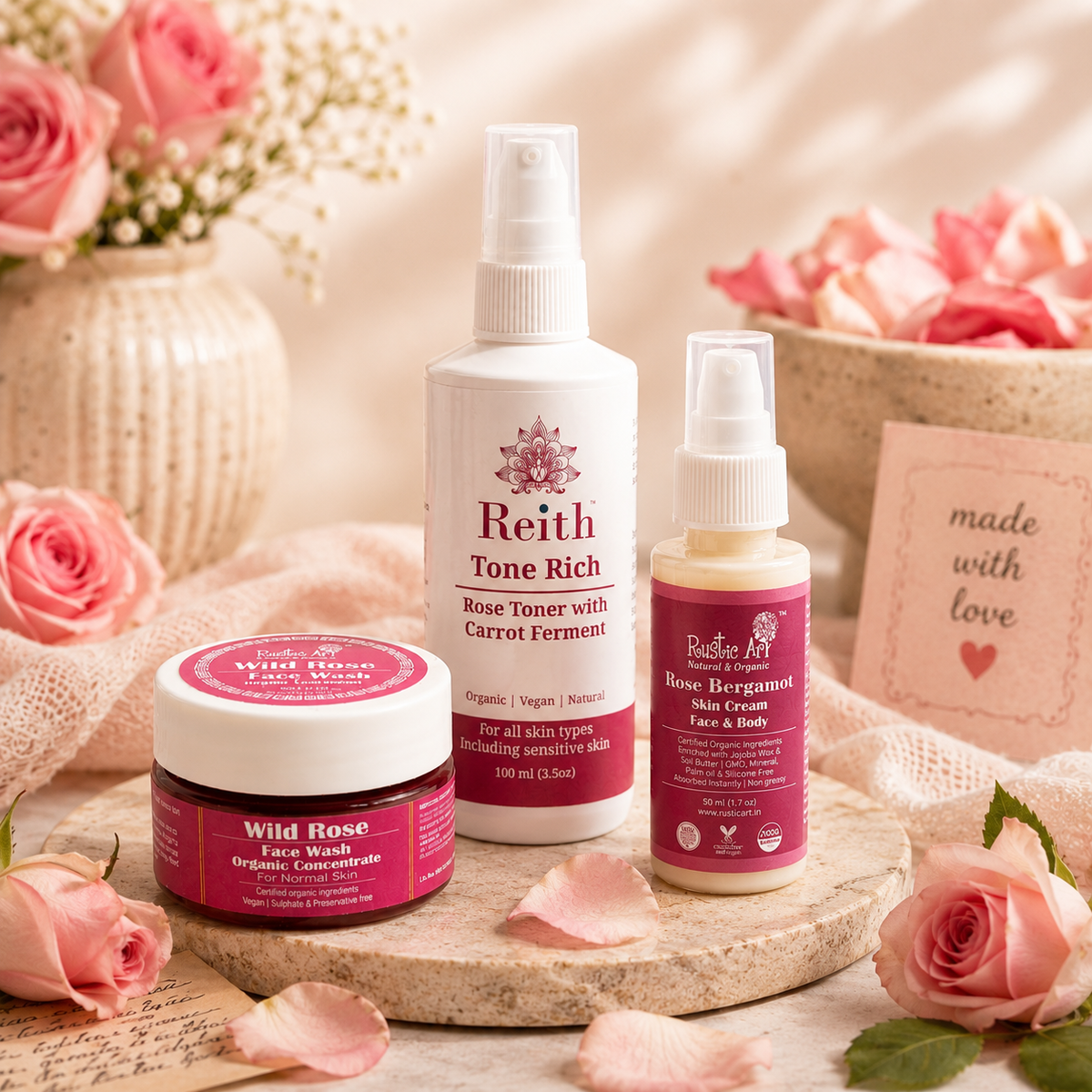 Rose Facial Care Combo