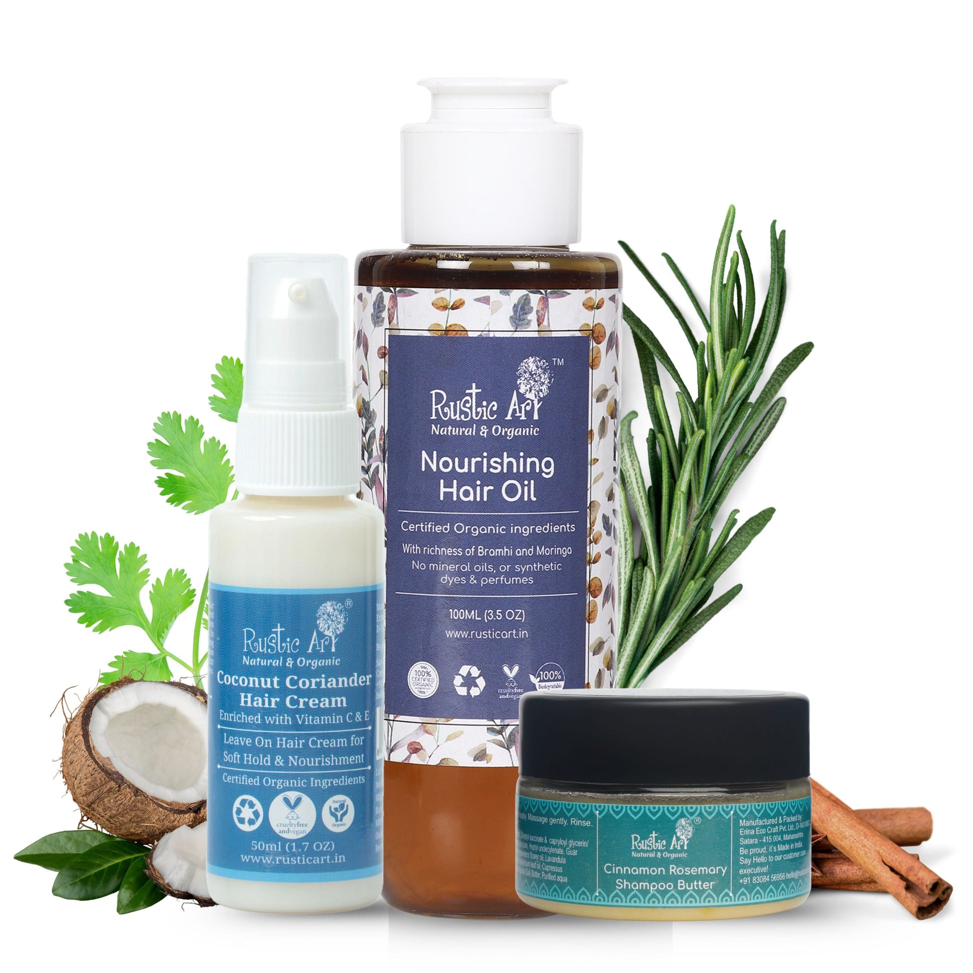 Rosemary Rizz Hair Care Kit, Rustic Art