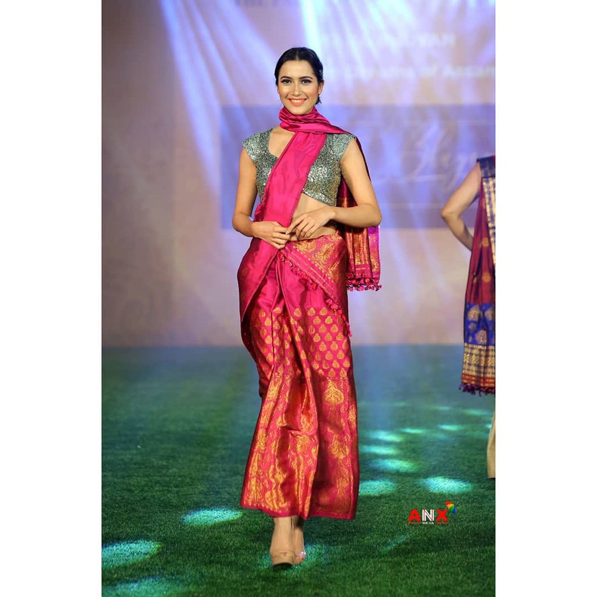 Mekhela Fashion Assamese New Dress Assamese New Stylish Semi Pat