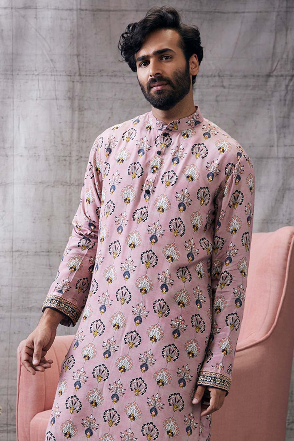 Sarouk Printed Kurta Set