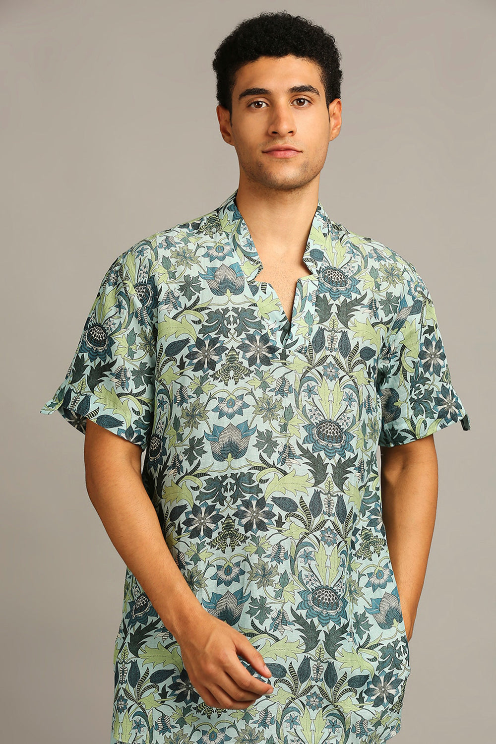 Pastel Floral Printed Co-Ord Set