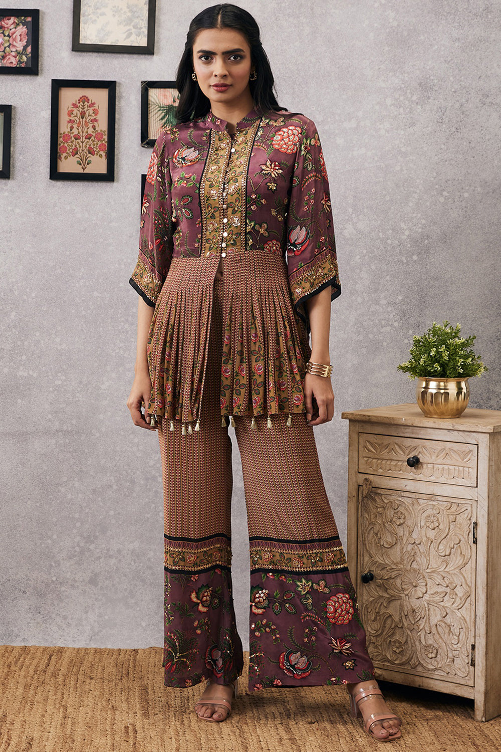 Mehr Embroidered Kurta Set