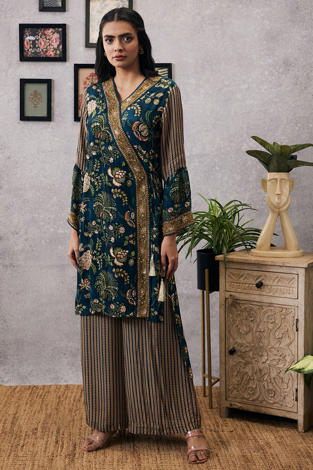 Mehr Embroidered Kurta Set