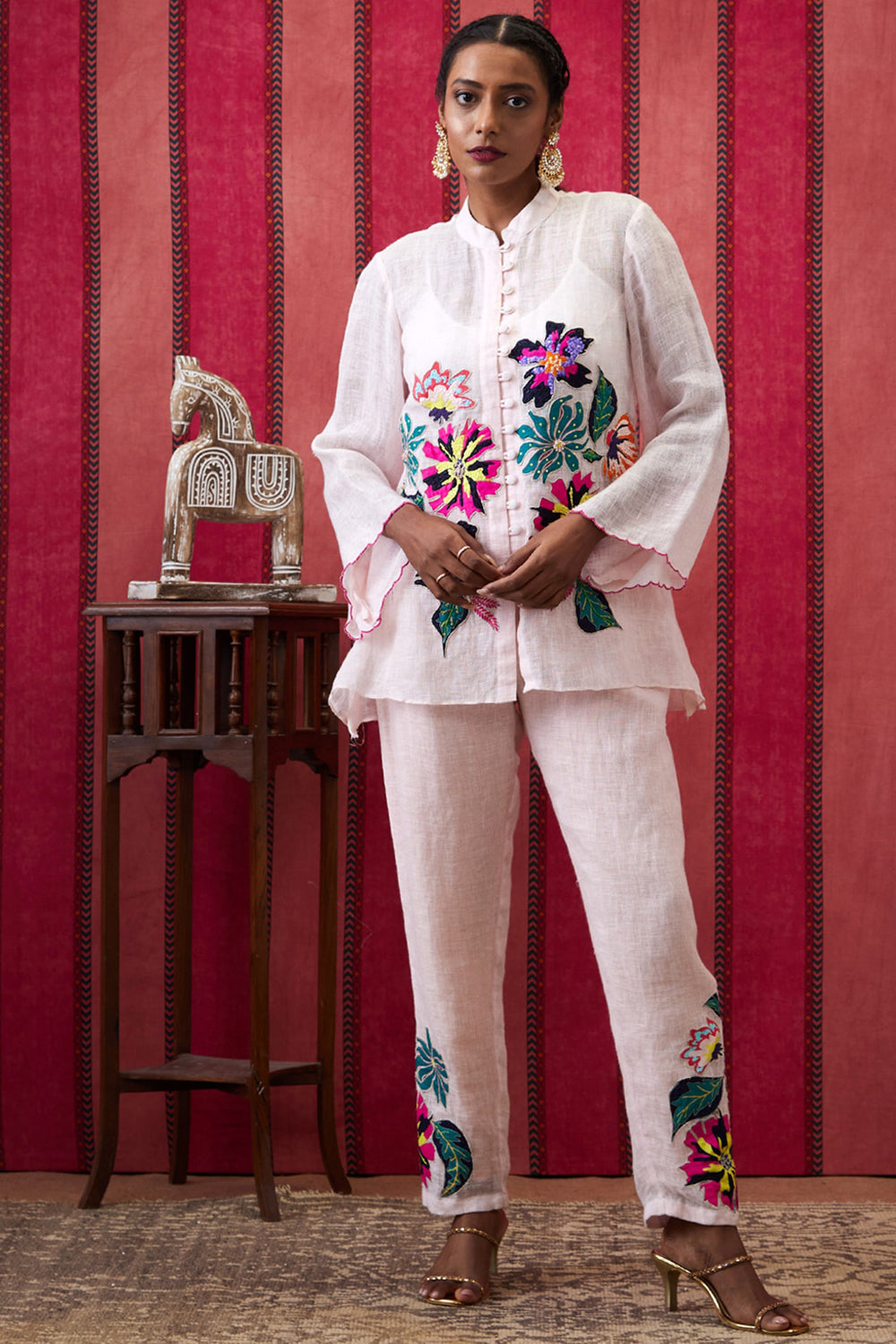 Zinnia Applique Co-Ord Set