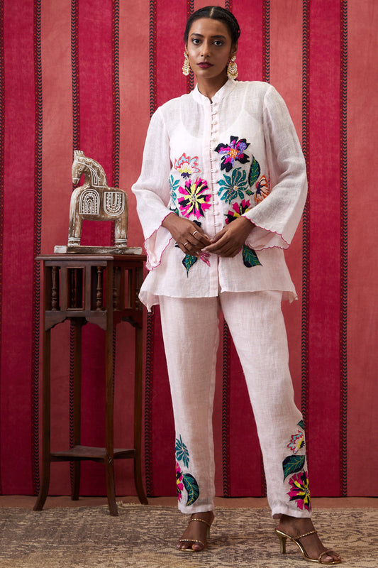 Zinnia Applique Co-Ord Set