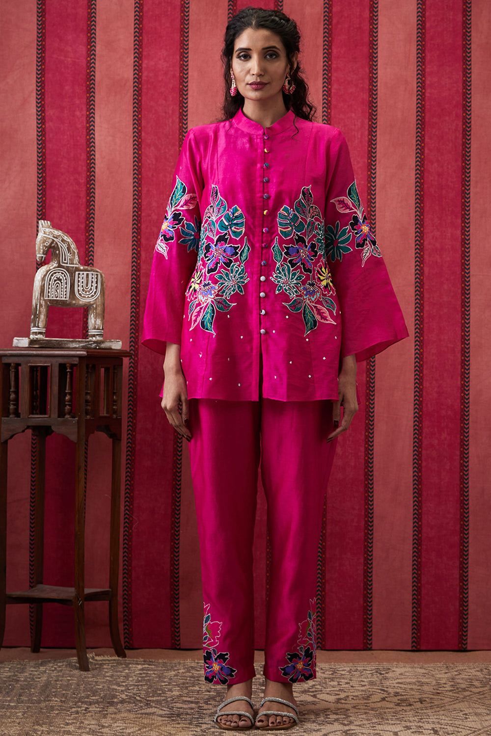 Zinnia Applique Co-Ord Set