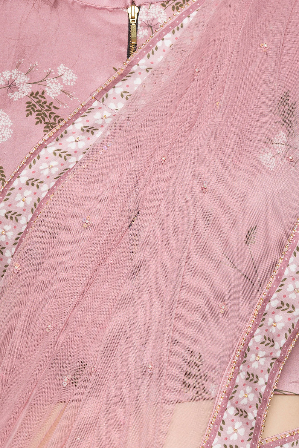 Windance Printed Saree With Blouse