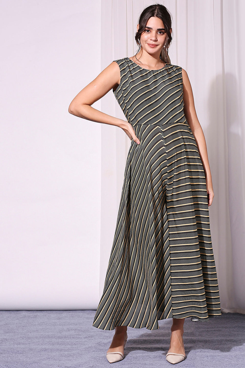 Summer Florals Printed Jumpsuit With Long Jacket