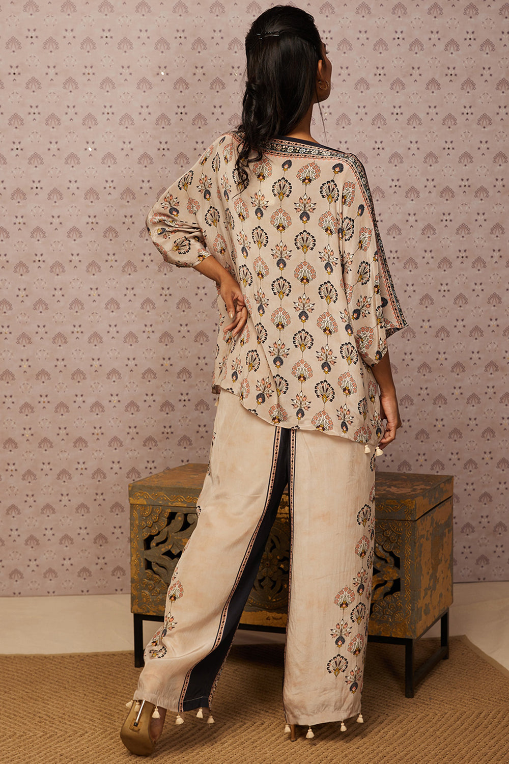 Sarouk Embroidered Co-Ord Set