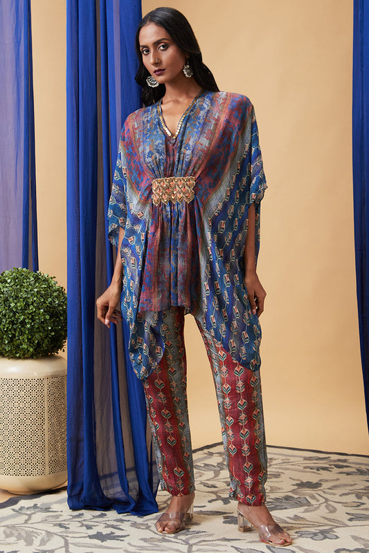 Adah Embroidered Kaftan Set