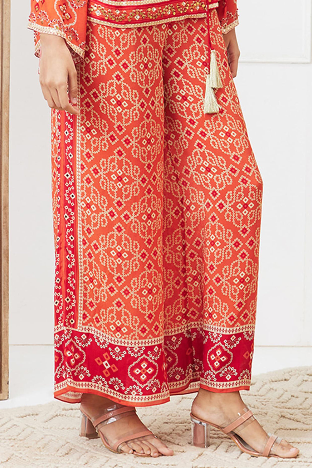 Bandej Printed Angarkha Set