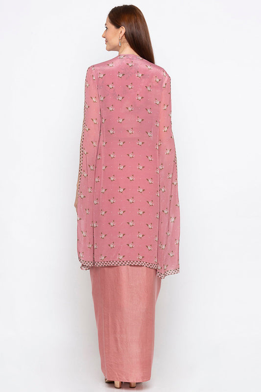 Windance Printed Skirt Set With Jacket