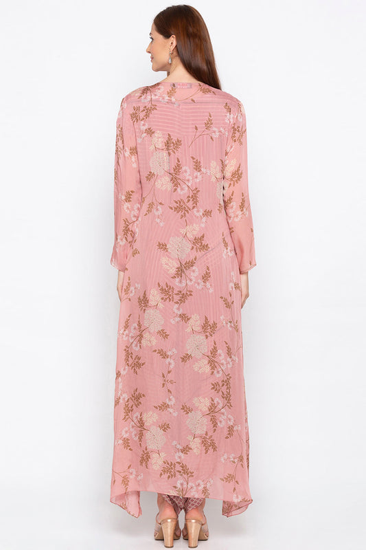 Winddance Printed Jumpsuit With Jacket