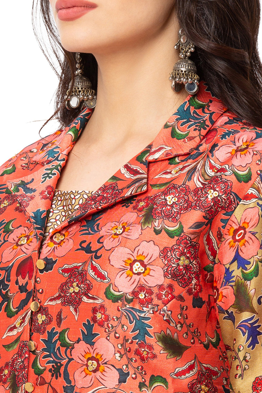 Double Layer Pant Jumpsuit With Jacket