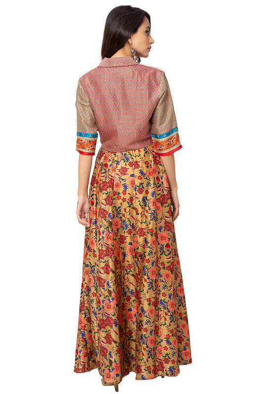 Printed Lehenga With Top & Dupatta