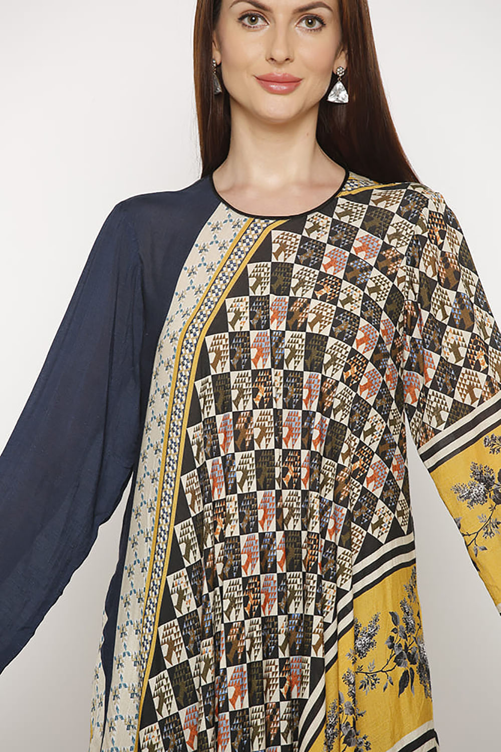 Applique Printed Palazzo Set