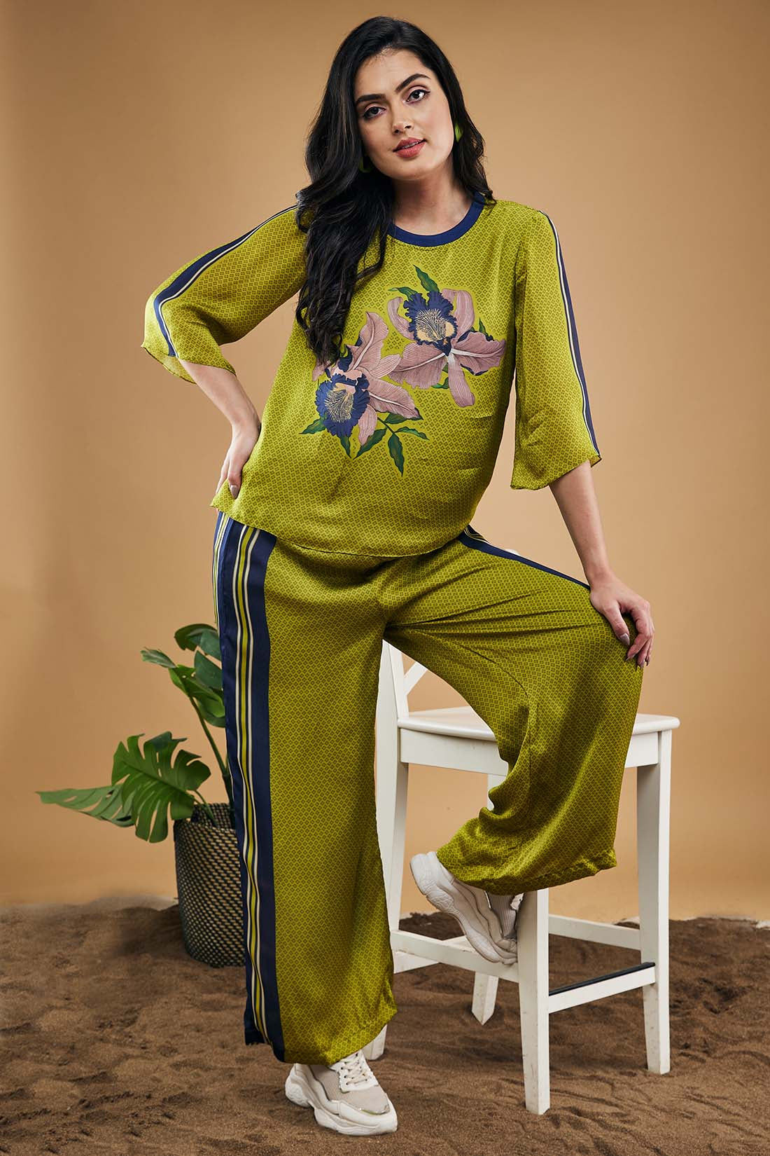 Orchid Bloom Printed Co-Ord Set