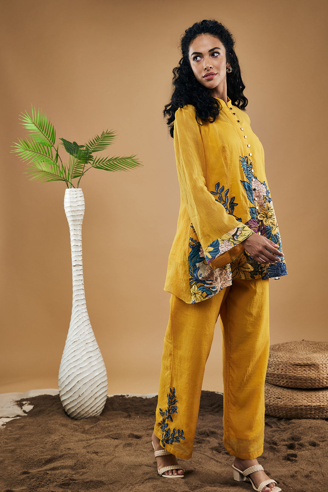 Zinnia Applique Co-Ord Set