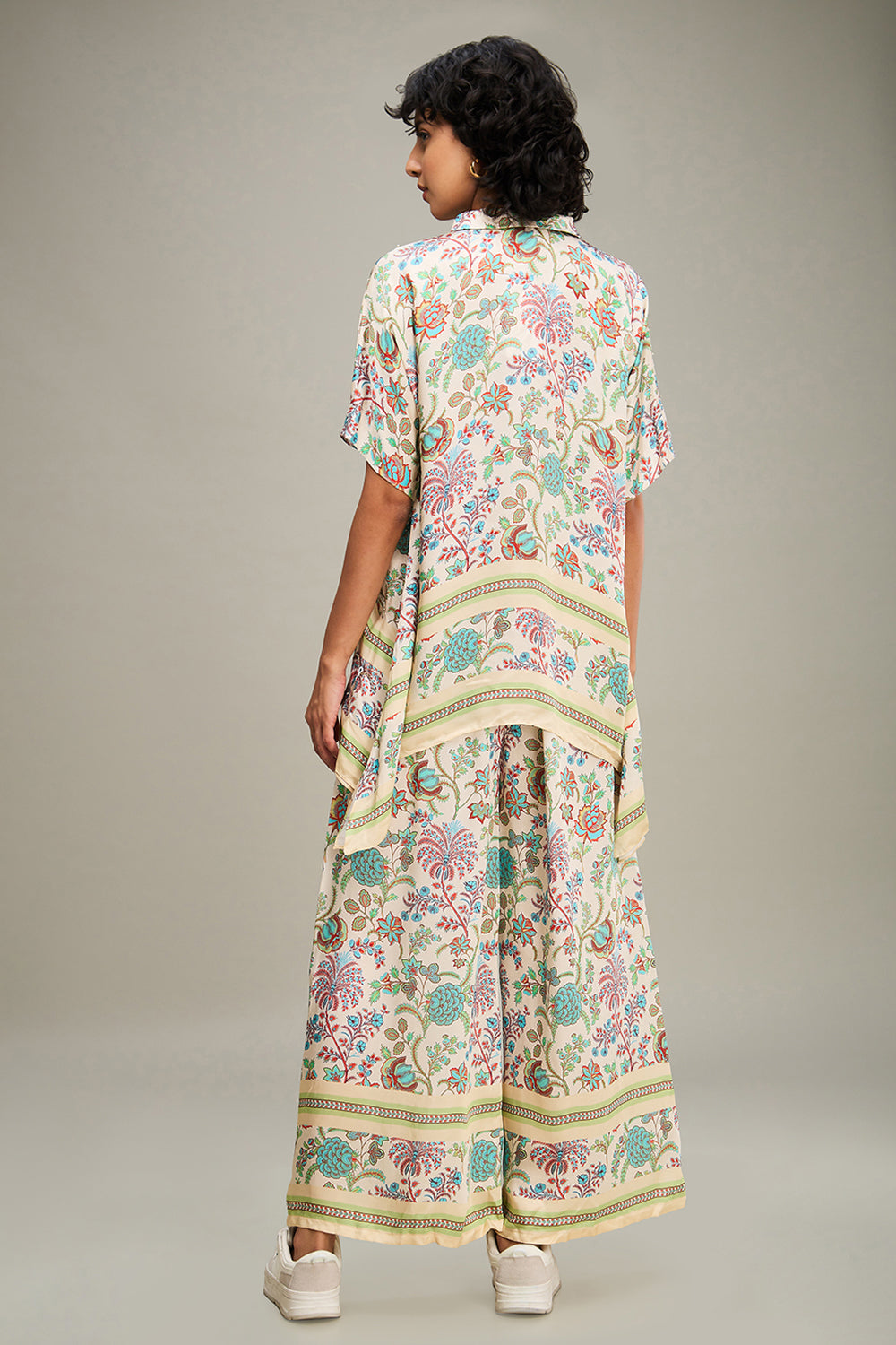 Multicolored Mehr Printed Co-Ord Set