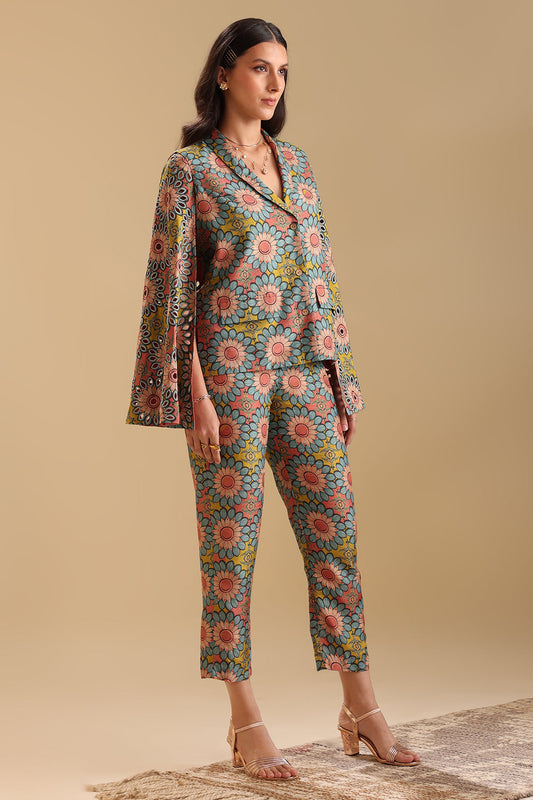 Eraya Embellished Blazer Set