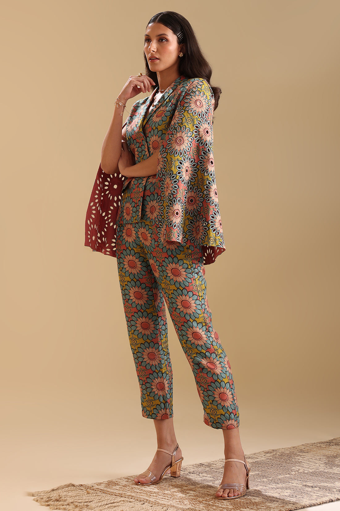 Eraya Embellished Blazer Set