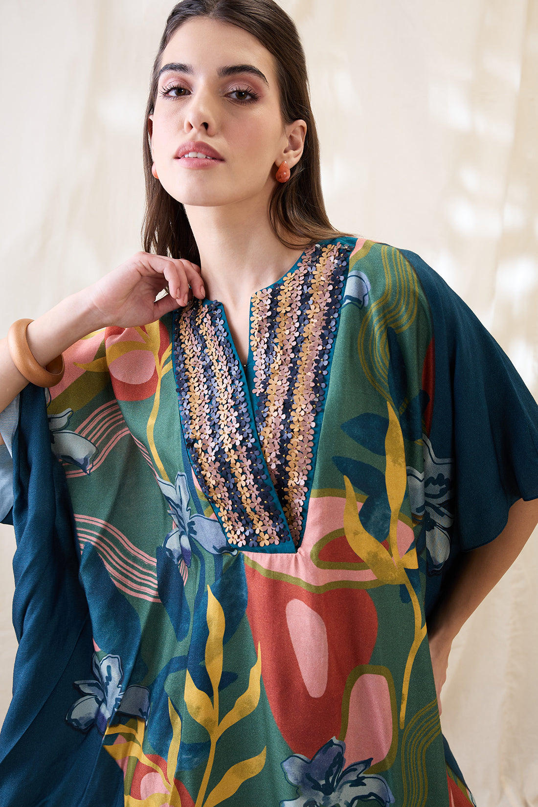 Flora embellished co-ord set