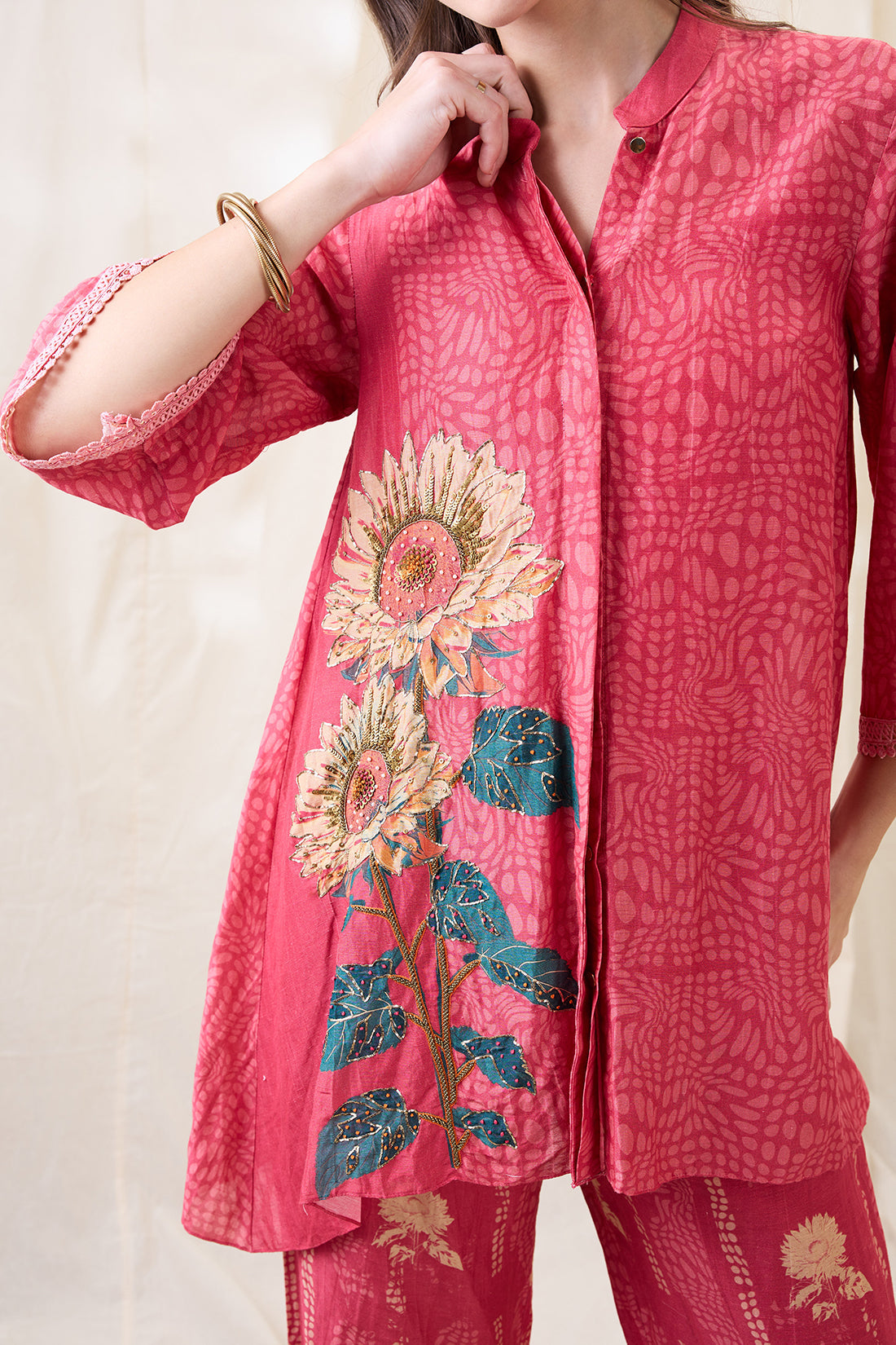 Ravya Embroidered co-ord set
