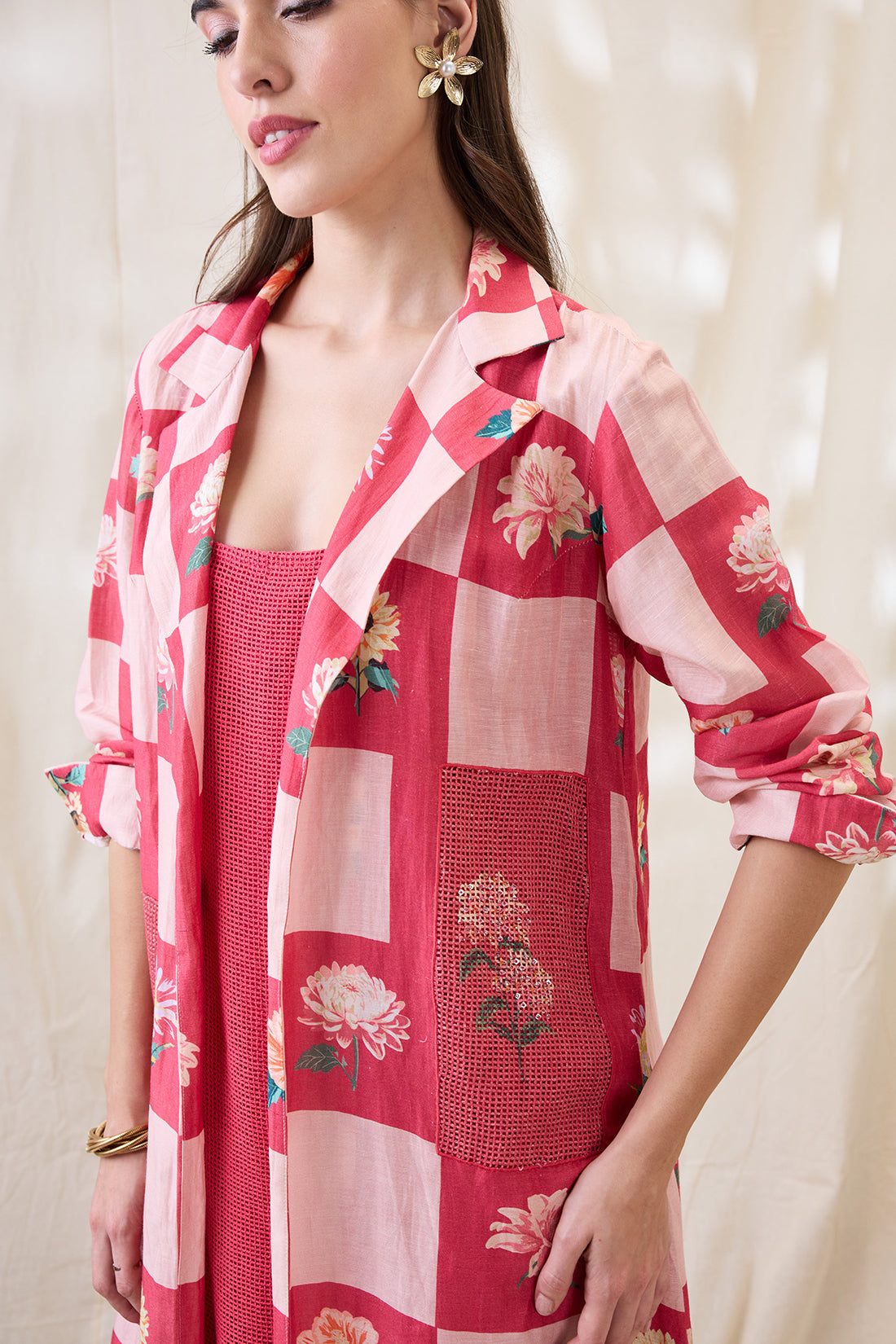 Ravya dress with embellished jack