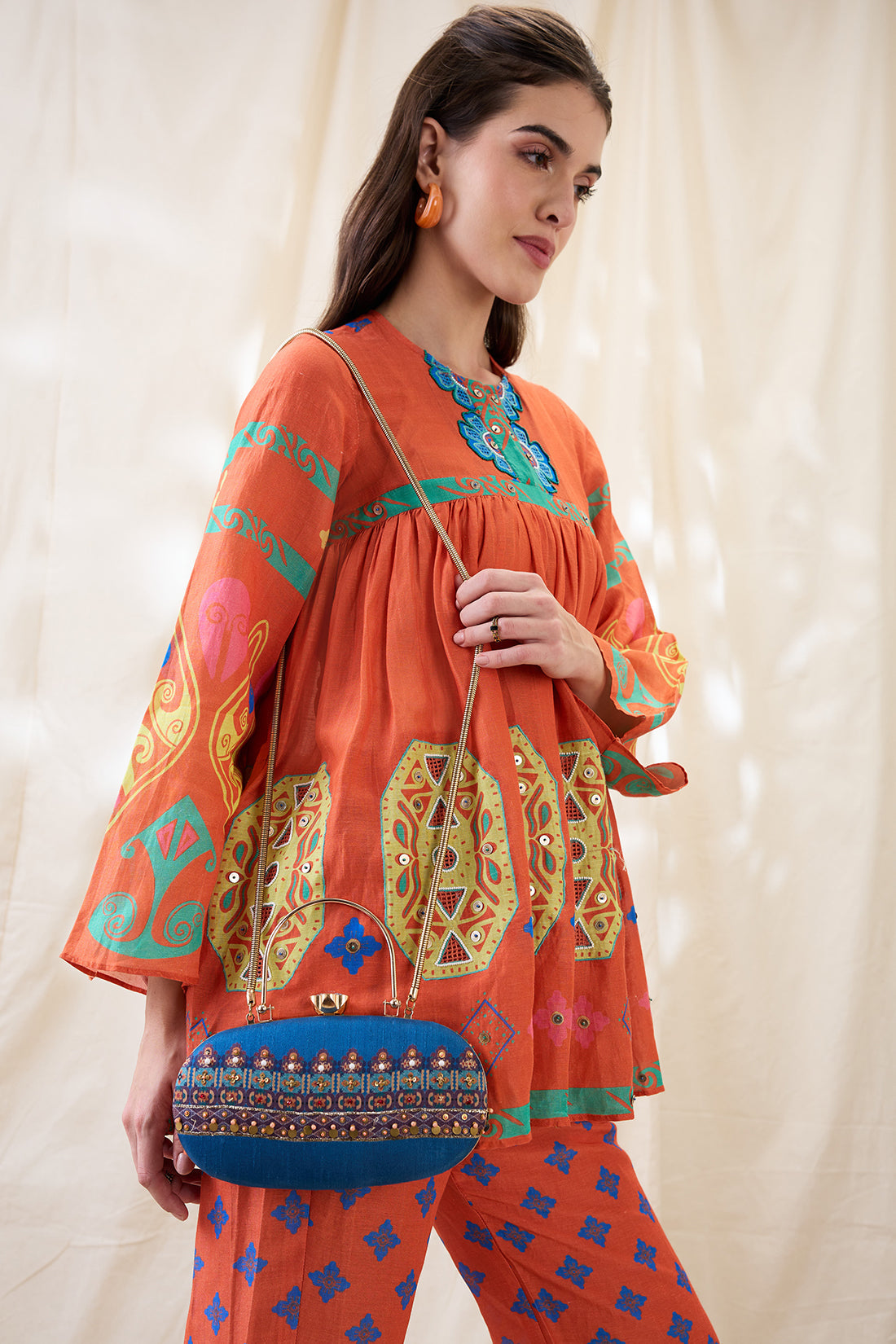 Orani embellished clutch bag