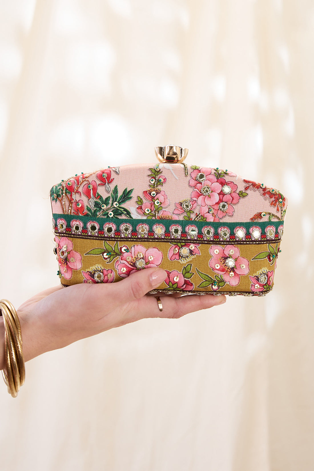 Tamaya embellished clutch bag
