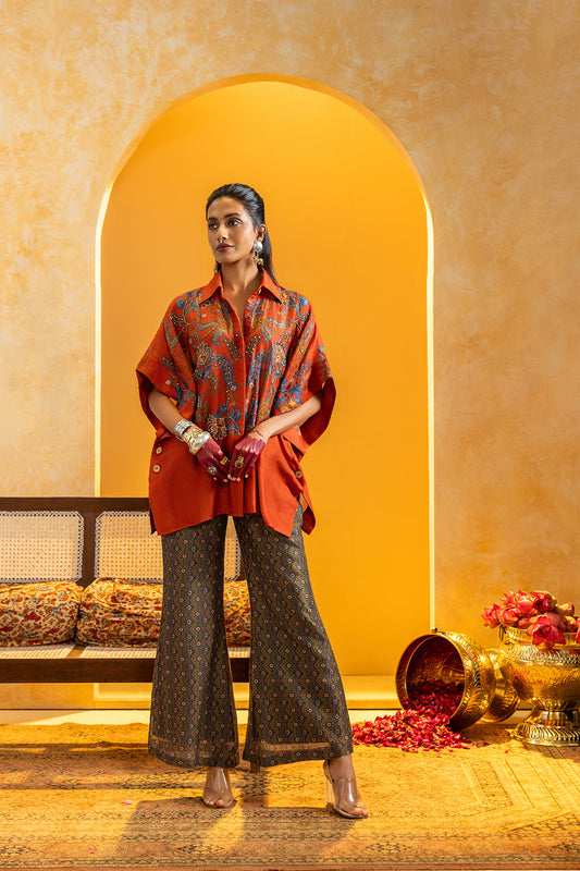 Rangtara embellished  co-ord set