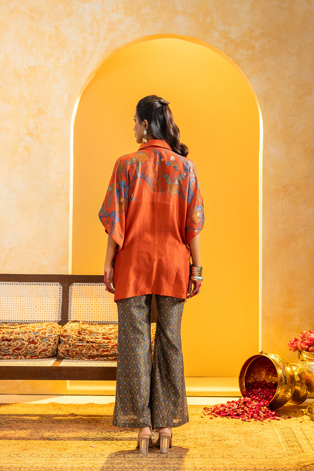 Rangtara embellished  co-ord set