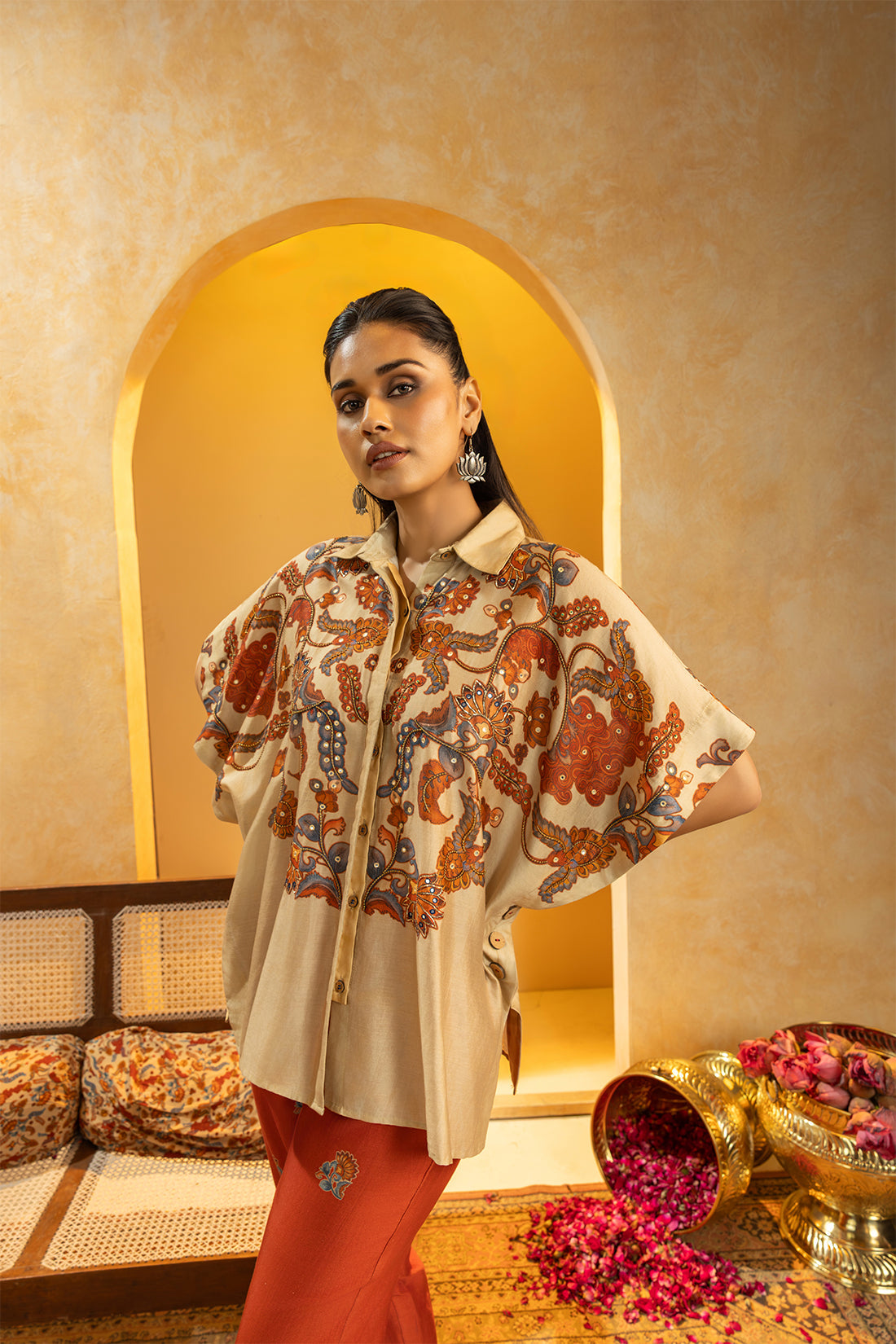 Rangtara embellished  co-ord set