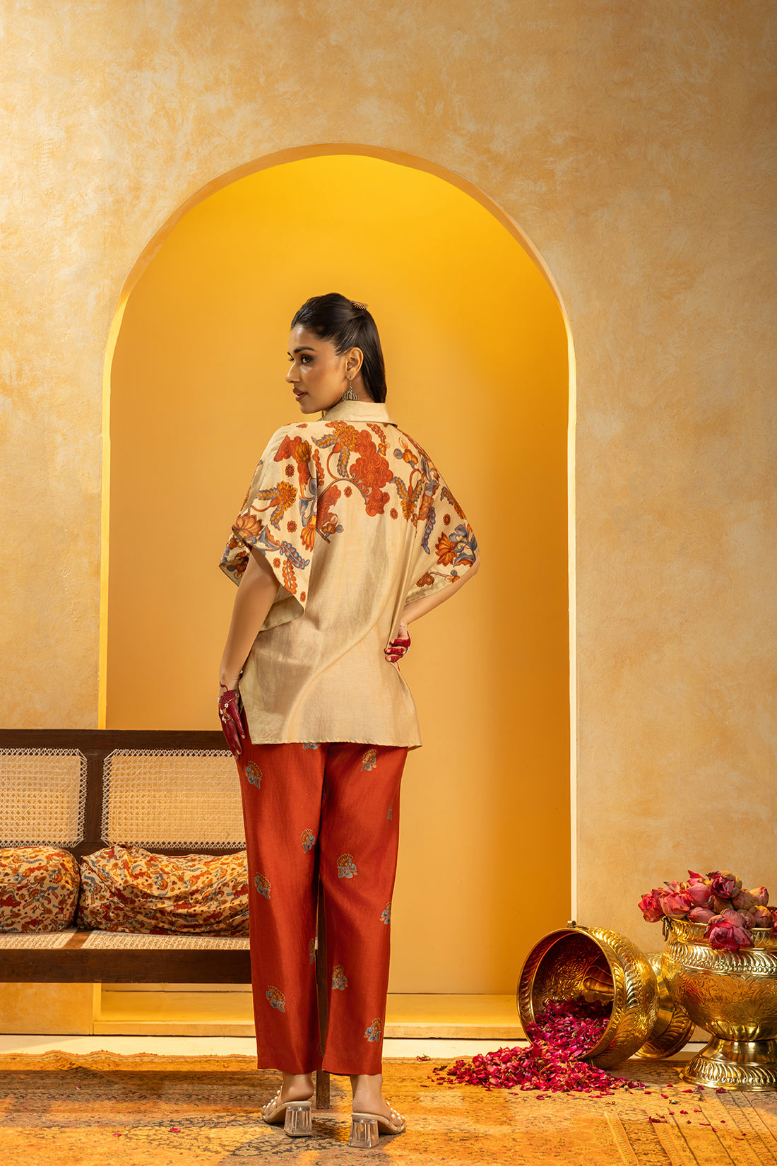 Rangtara embellished  co-ord set