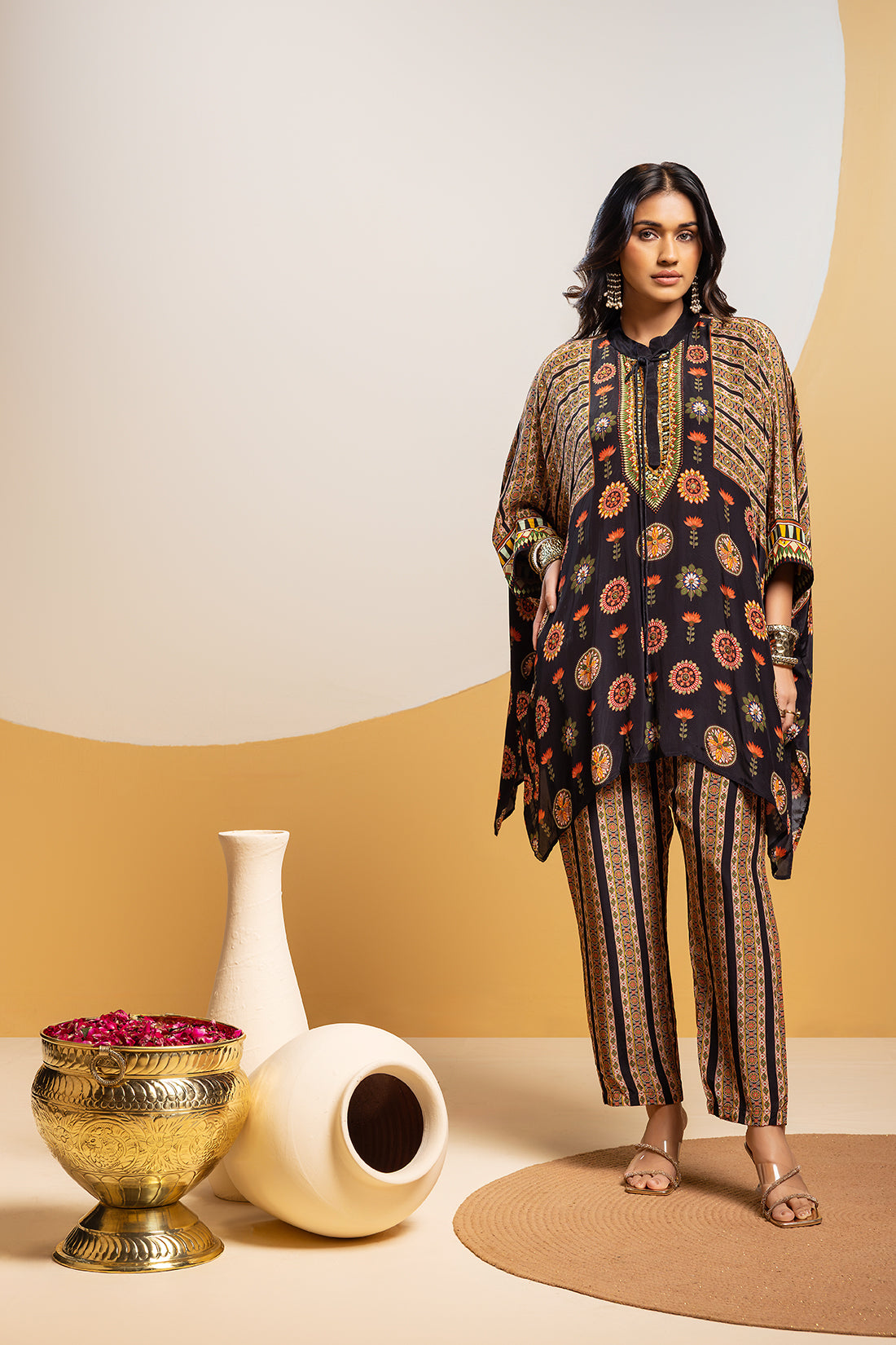 Taarani Embellished kimono kurta set