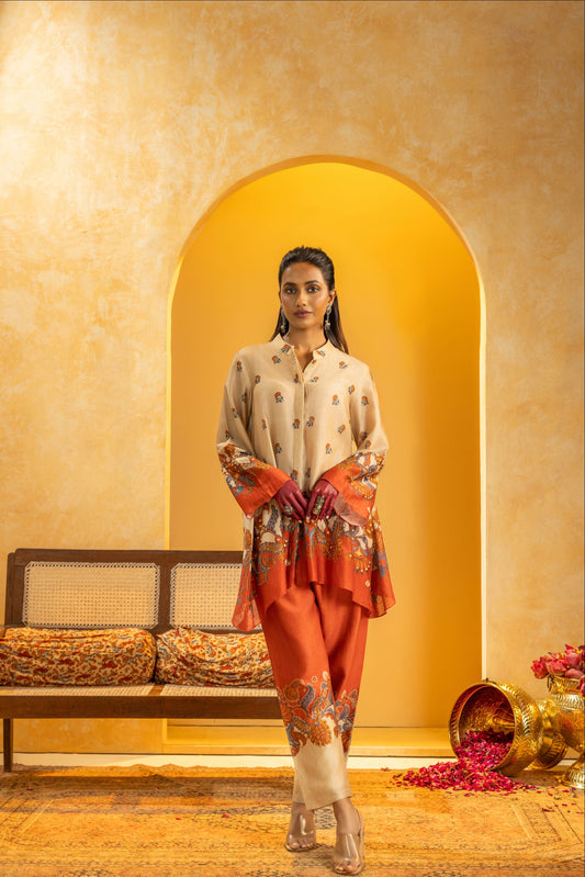 Rangtara embellished kurta set