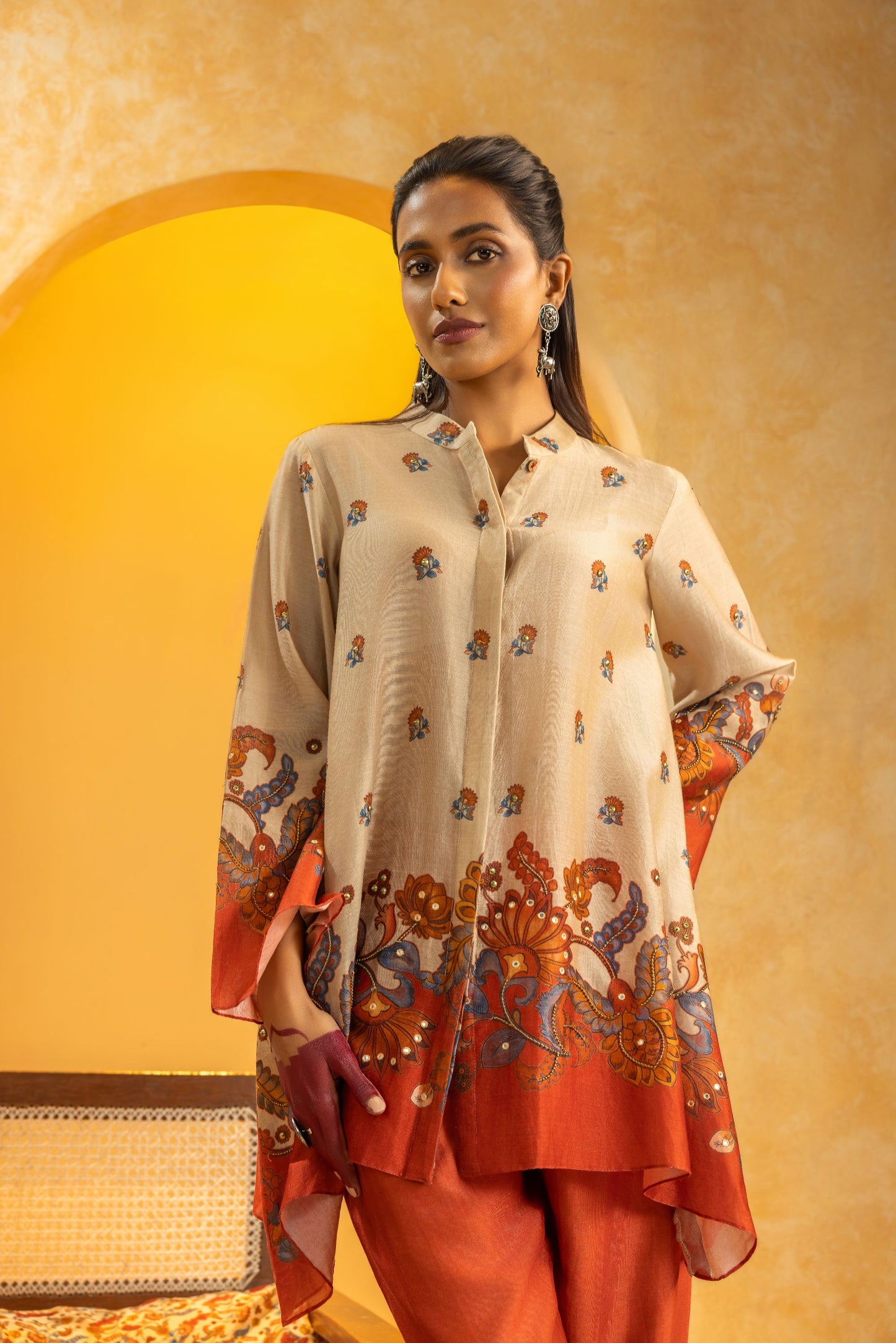 Rangtara embellished kurta set
