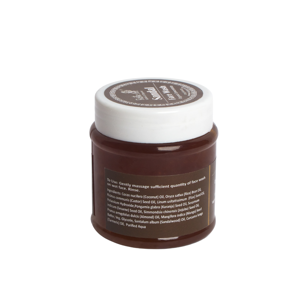 Sandal Face Wash Concentrate (125gm), Rustic Art
