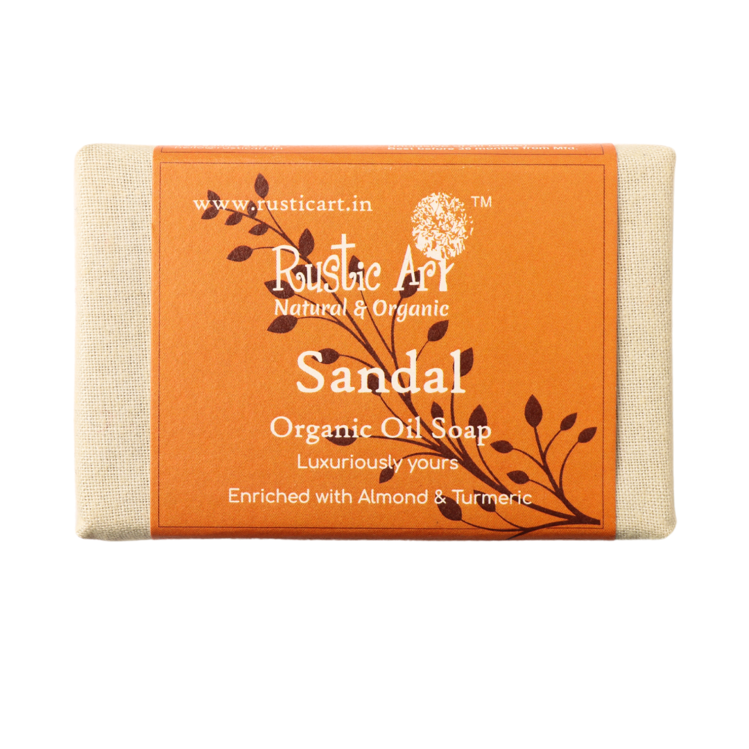 Sandal Soap (100gm), Rustic Art