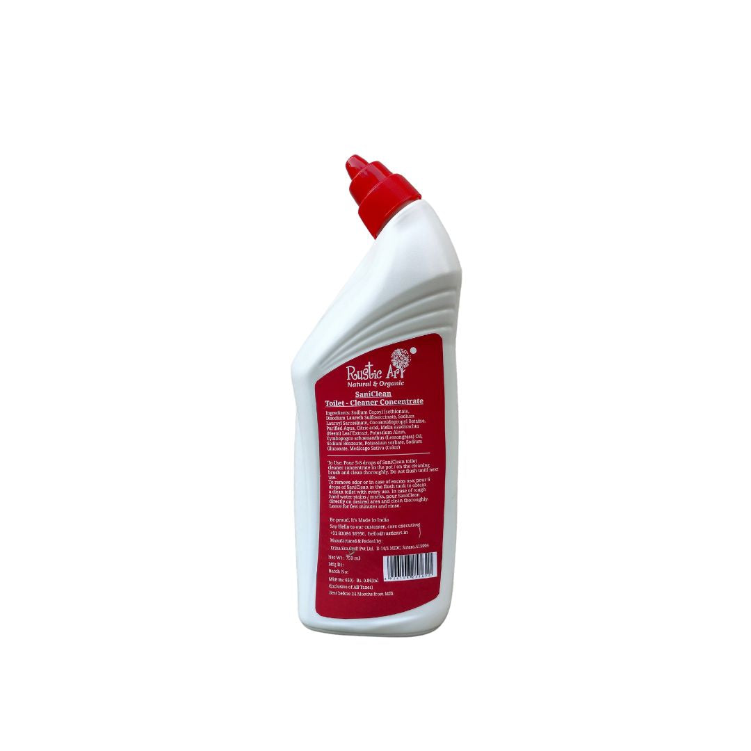 SaniClean - Toilet Cleaner Concentrate 750ml, Rustic Art