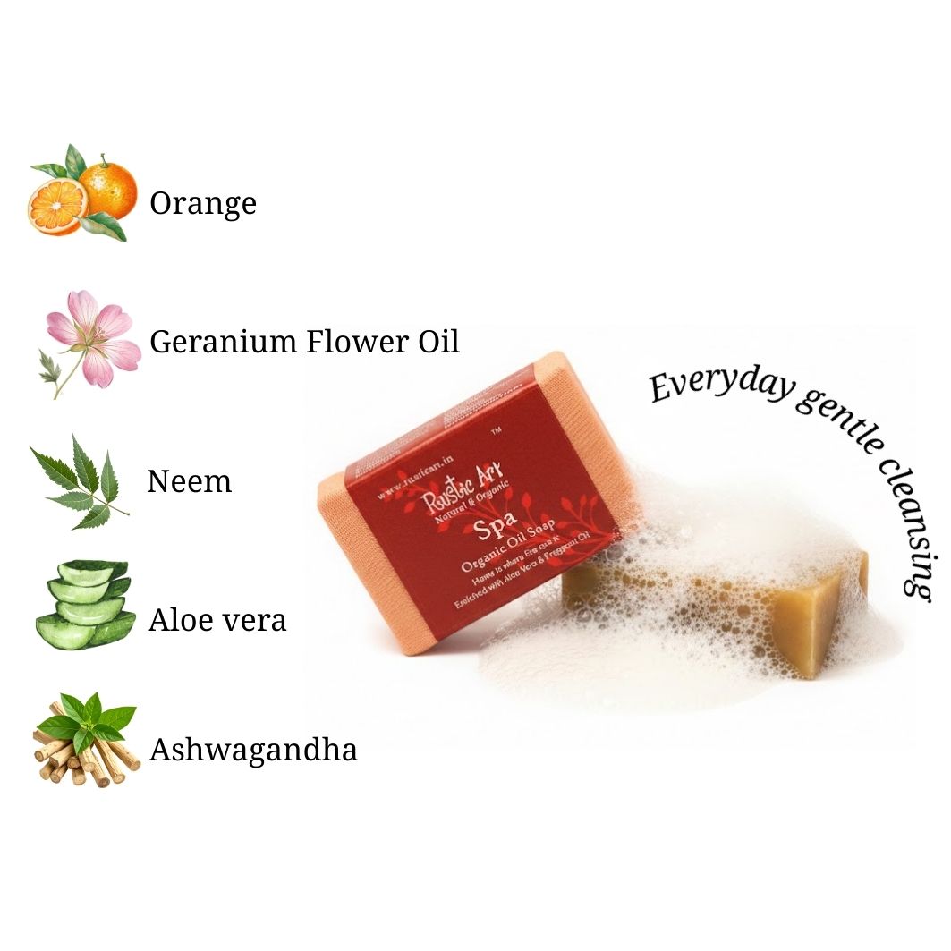 Spa Soap (100gm), Rustic Art