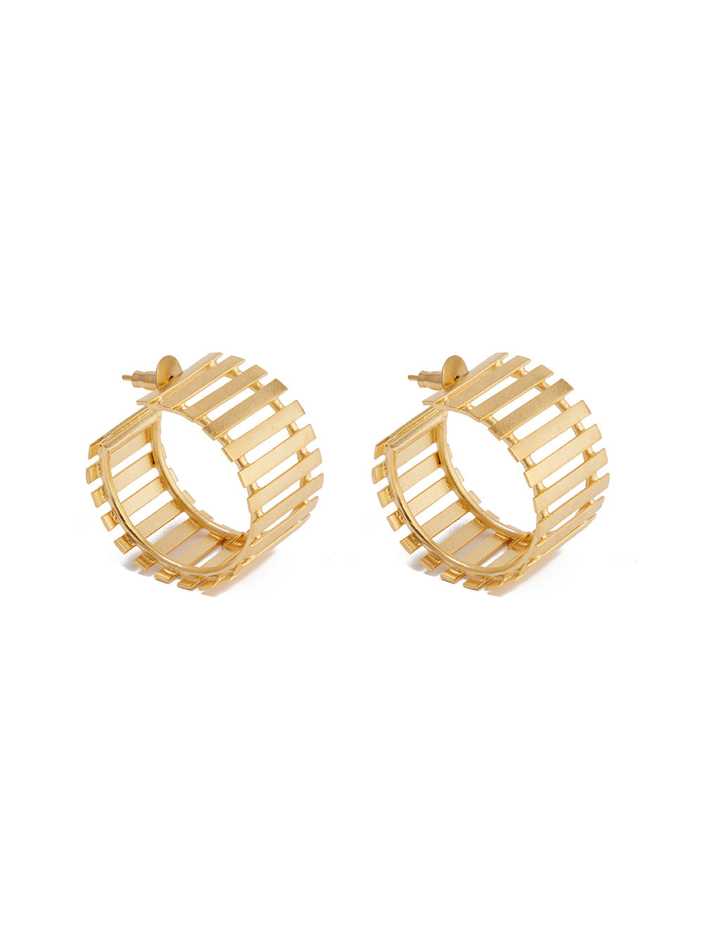 Striped Fence Mini Hoops