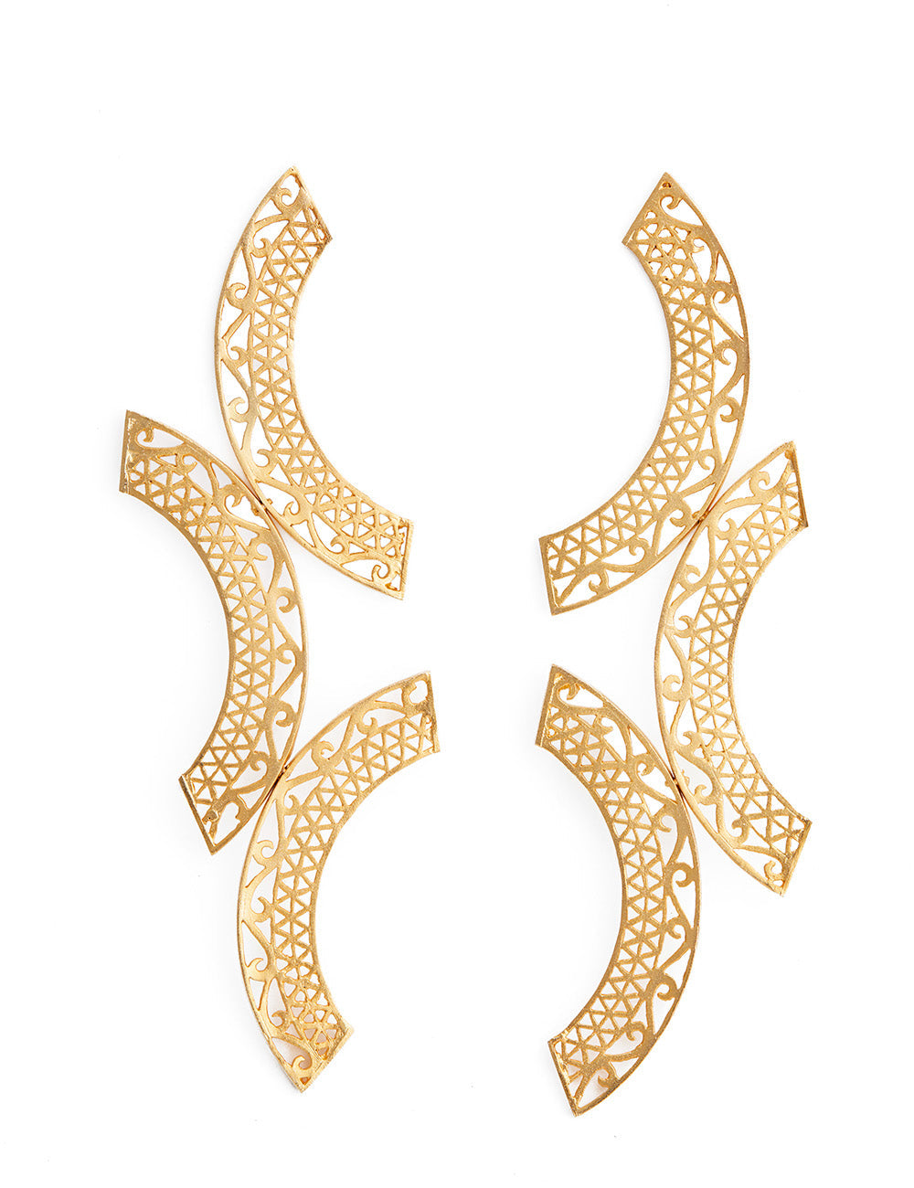 Kalchakra Lattice Earrings