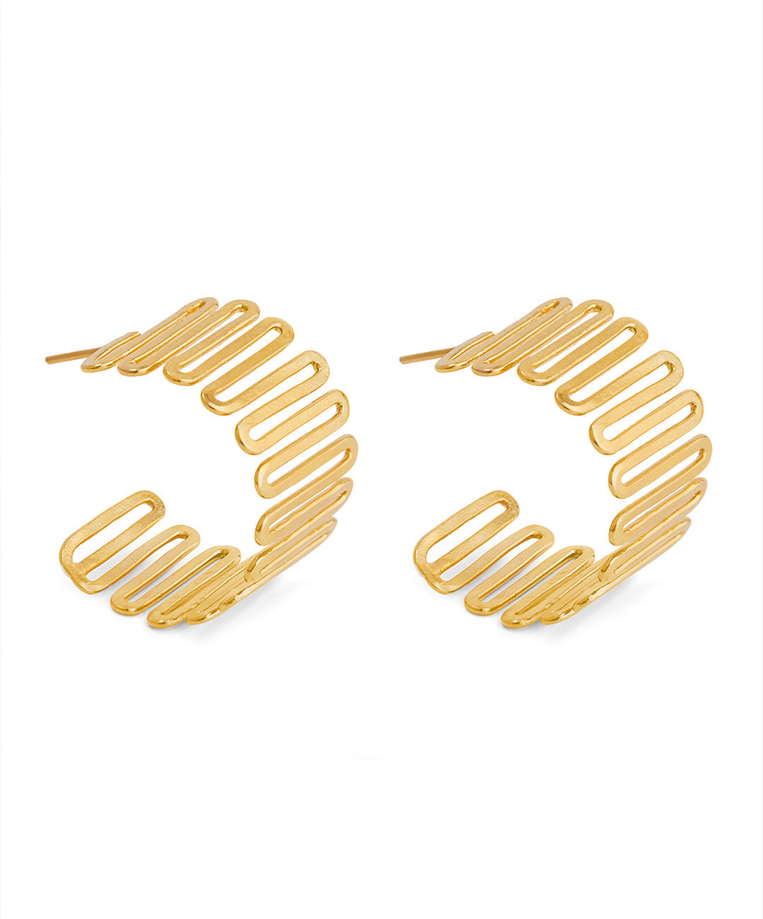 Spiral Meadow Earrings