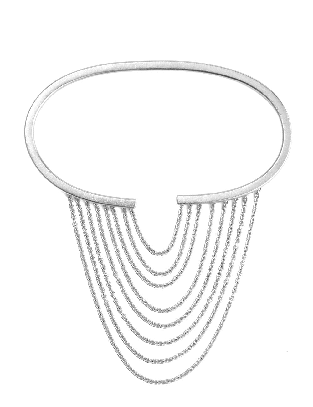 Cascading Tassel Palm Cuff
