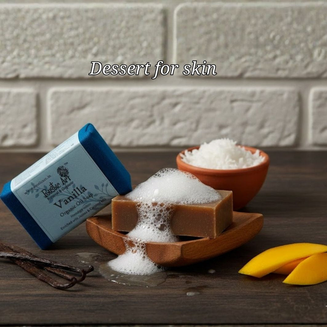 Vanilla Soap (100gm), Rustic Art